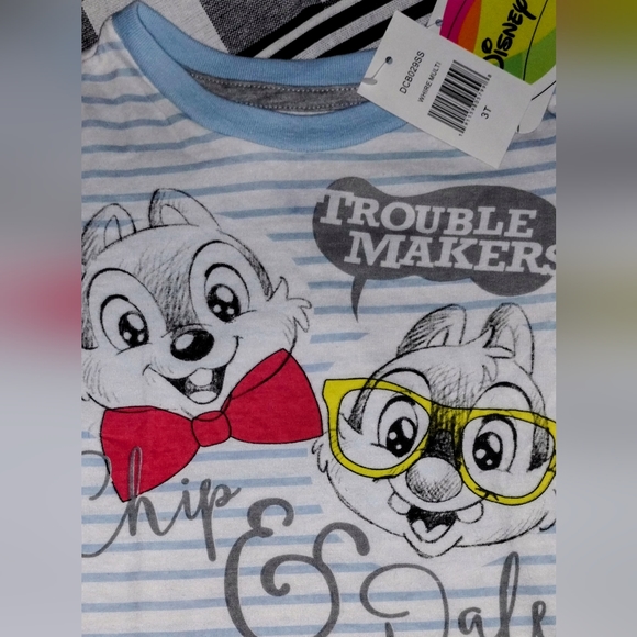 NWT Kids Disney Chip & Dale Shirt Size 3 - Picture 4 of 4